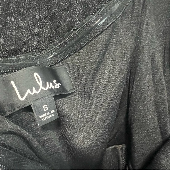 Lulus Once in a While Black Lace One-Shoulder
Bodycon Midi Dress, New with Tags - Picture 5 of 5